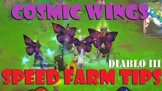 Tips on speed farming Cosmic Wings in Diablo III  reupload with audio [upl. by Alicsirp]