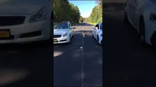 Infiniti G37x vs awd Lexus is350 f sport [upl. by Enaasiali]