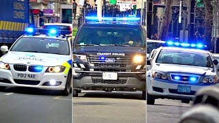 Police Car Responding Compilation BEST OF jan  june 2018 Lights and Sirens [upl. by Aneer916]