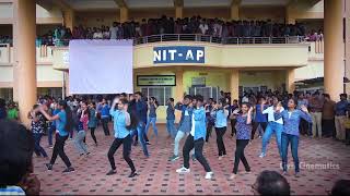 FLASHMOB 2K19  NITAP  Tadepalligudem  vulcanzy 2k19 teaser launch [upl. by Jabon]