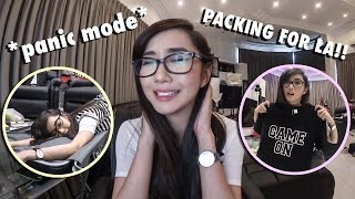 Panicking and Packing for LA GOTG2  Alodia Vlog [upl. by Nesto612]