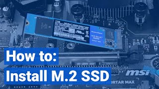 How to install a M2 SSD A step by step guide [upl. by Merrel915]