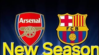 quotArsenal vs Barcelona  Intense Football Showdown  Full Match Highlights arsenalfc barcelona [upl. by Emily]