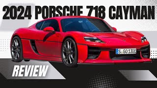 2024 Porsche 718 Cayman REVIEW  Exterior amp Interior  First Look  SMZ CARS [upl. by Nesmat]