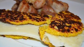 Las auténticas Cachapas Venezolanas rápidas y fáciles Receta Original [upl. by Bat]