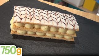 Recette du Millefeuilles traditionnel  750g [upl. by Mandal626]