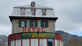 Hotel Belvedere  Furka Pass  Switzerland 🇨🇭4K [upl. by Yras]