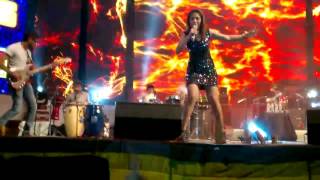 Dhoom machale Sunidhi Chauhan live in Ahmedabad 21st feb [upl. by Oiramel]