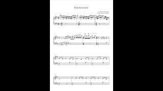 Scheherazade Sheet MusicPiano arrang by Roxana Belibou [upl. by Terriss]