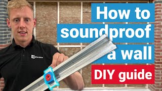 Soundproofing walls 8 step DIY guide [upl. by Weidar]