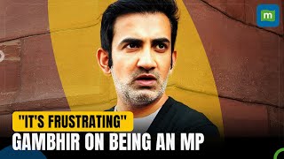 Gautam Gambhir Quits Politics  Speaks About Delhi Politics amp Challenges of Being An MP [upl. by Budd310]