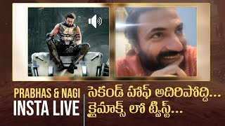 Prabhas and Nag Ashwin Instagram LIVE  Interesting Facts About kalki2898ad  Manastars [upl. by Schiff]