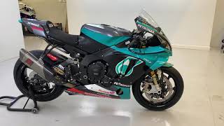 Petronas GYRT Yamaha R1 M1 Part 1 Walkaround [upl. by Kosaka]