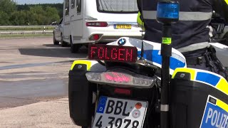 Achtung Kontrolle Autobahnpolizei führt Kontrollen zum Ferienstart durch Im Visier heute Camper [upl. by Attevad981]