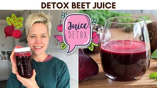 Beetroot Juice Recipe Using Blender [upl. by Adnalohs]