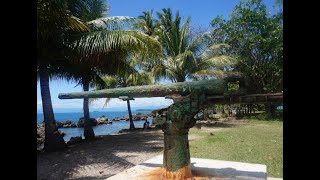 Iconic WW2 Artillery Relic Masin Gan Beach Madang [upl. by Kavanaugh]