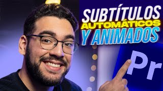 CREA SUBTÍTULOS Automaticos y ANIMADOS en Premiere Pro  PACK DE PRESETS DE ANIMACIÒN GRATIS ✅ ⚡ [upl. by Enyluqcaj]