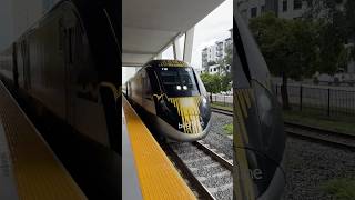 Brightline  West Palm Beach Station Northbound [upl. by Dnalrag]