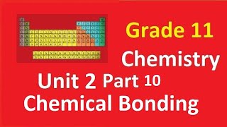 Grade 11 Chemistry Unit 2 Part 10 Valence Bond Theory VBT [upl. by Yedrahs]