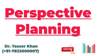 Perspective Planning  Types Of Planning  Economic Planning  Economics  Development Economics [upl. by Oivatco]