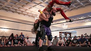 Dustin Waller vs Trigga The OG Fight Life Chaotic Wrestling Beyond Wrestling Open [upl. by Mccall197]