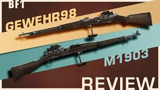 Battlefield1 Gewehr98 vs M1903 german flooozz [upl. by Amadas755]