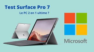 Microsoft Surface Pro 7 un bon ultraportable mais pas si polyvalent [upl. by Albion]