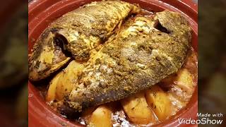 RECETTE DE TAJINE DE POISSON DORADE [upl. by Margareta]