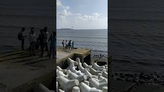 love point marine drive mumbai marine trending virat funny shorts samundar water love in [upl. by Mariann]