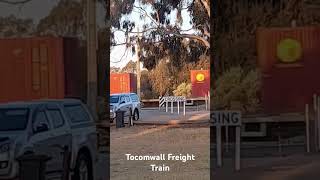 Afternoon frieght train from Tocumwal to Melbourne train freight australia [upl. by Godwin]