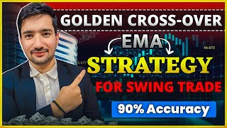 SWING TRADING Made EASY with GOLDEN EMA Crossover Strategy [upl. by Hanonew]