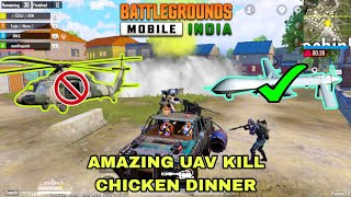 BGMI  PAYLOAD MODE AMAZING UAV DRONE amp CHOPPER FIGHT [upl. by Avahc]