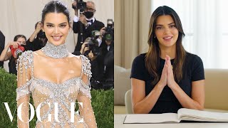 Kendall Jenner Breaks Down 16 Looks From KUWTK to the Met Gala  Life in Looks  Vogue [upl. by Britte673]