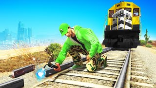 I Finally STOPPED The Train… GTA 5 [upl. by Martz]