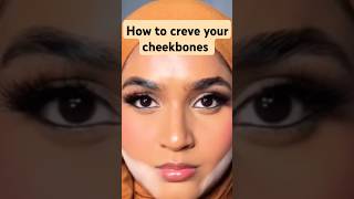 How to creve your cheekbones try youtube youtubeshorts ytstudieo ytshorts shorts cheekbones [upl. by Kevon]