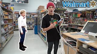 PLAYING THE WALMART YODELING KID ON THE INTERCOM AT WALMART EDM REMIX [upl. by Eselrahc]