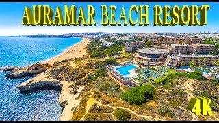 AURAMAR BEACH RESORT HOTEL ALBUFEIRA PORTUGAL 4K 2018 [upl. by Enyrat]