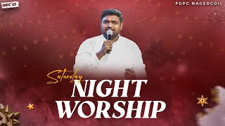 SATURDAY NIGHT WORSHIP 23122023  DAVIDSAM JOYSON  FGPC NAGERCOIL [upl. by Etyak]