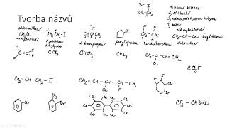 Názvosloví halogenderivátů II  tvorba názvů [upl. by Sikata]