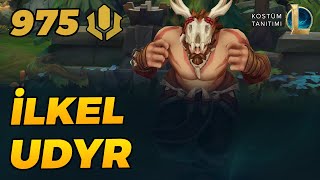 İlkel Udyr  Kostüm Tanıtımı  League of Legends [upl. by Ching]