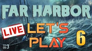 LIVE Fallout 4 Far Harbor DLC Le lets play   Ep6  Lusty FR HD [upl. by Mllly]