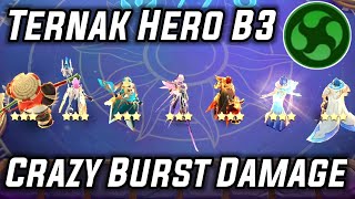 Ternak Hero Bintang 3 Damage Gak Ngotak‼️Combo Damage Area Elementalist  Combo Mager Magic Chess [upl. by Jutta]