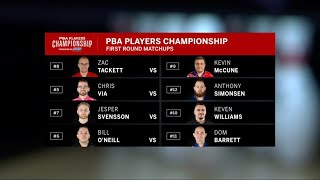 2023 PBA Players Championship  Round of 12  Show 1 of 5 [upl. by Laehctim]