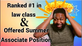 Offered a Summer Associate Position  Law School Vlog [upl. by Kentigerma310]