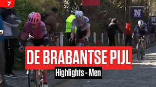 Highlights 2023 De Brabantse Pijl  Elite Men [upl. by Darill]