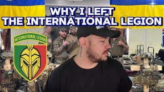 Why I Left the International Legion [upl. by Zellner]