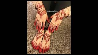 latest foot mahndi design 2025leg mahndi designfoot mahndi designpair k mahndi design 2025 [upl. by Lenore]