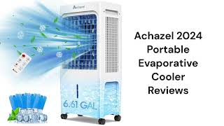 HvacRepairGuy 2024 Achazel Brand Portable Evaporative Cooler Reviews [upl. by Virginia419]