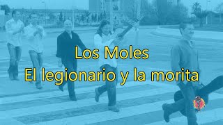 Los Moles  El legionario y la morita  Karaoke [upl. by Narhet]