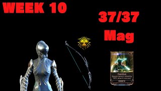 【Warframe】week 10  Deep Archimedea Elite 3737  Mag Solo [upl. by Mahgem]